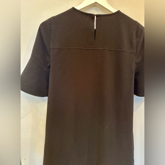 Black Madewell mini dress with flutter sleeves. Size XS. - Picture 5 of 5